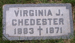 Virginia Josephine <I>Dean</I> Chedester 
