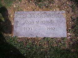 Anna M <I>Huber</I> Stover 