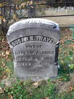 Susan B. <I>Thayer</I> Aldrich 
