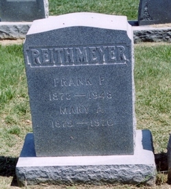 Mary Anna <I>Miller</I> Reithmeyer 