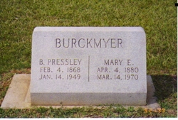 Mary Young <I>Ellison</I> Burckmyer 