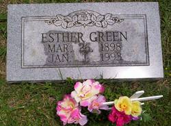 Esther Olive <I>Harper</I> Green 