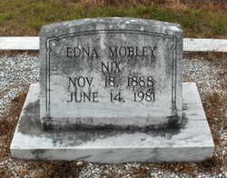 Edna Eugene <I>Mobley</I> Nix 