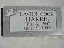 Lavon <I>Cook</I> Harris 