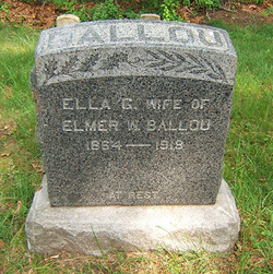 Ella Grant <I>Wilson</I> Ballou 