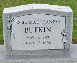 Essie Mae <I>Haney</I> Bufkin 
