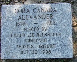 Cora <I>Canada</I> Alexander 