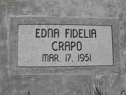 Edna Fidelia Crapo 