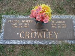 Mildred M <I>Jones</I> Crowley 
