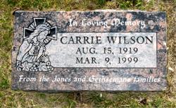 Carrie <I>Young</I> Wilson 