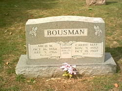 Arch William Bousman 