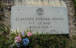 Pvt Clarence Edward Absher 
