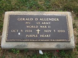 PFC Gerald Dean “Pete” Allender 