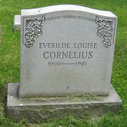 Everilde Louise <I>Troendle</I> Cornelius 