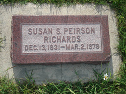 Susan Sanford <I>Peirson</I> Richards 