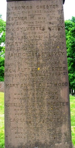 Mary Ann Frances <I>Chetwood</I> Chester 