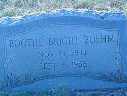 Evelyn Boothe <I>Bright</I> Boehm 