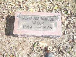 Gertrude Denoon <I>DeNoon</I> Baker 