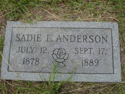 Sadie E. Anderson 