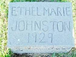 Ethel Marie Johnston 