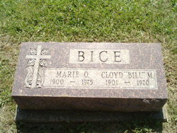 Marie O. <I>Stout</I> Bice 