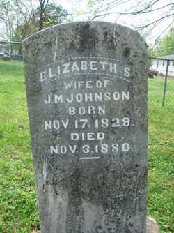 Elizabeth Susan <I>Bettis</I> Johnson 