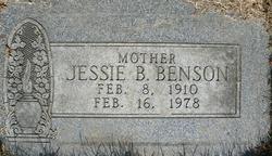 Jessie Bernice <I>Hawley</I> Benson 
