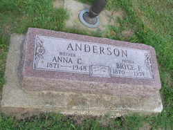 Mrs Anna Carpenter “Annie” <I>Muir</I> Anderson 