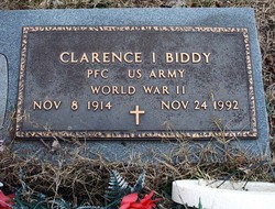 Clarence I Biddy 