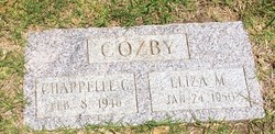 Eliza M <I>Mann</I> Cozby 