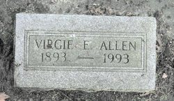 Virgie E. <I>Sanders</I> Allen 