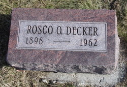 Roscoe O Decker 