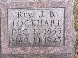 Rev John B. Lockhart 