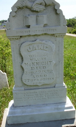 Jane A <I>Garriott</I> McKnight 