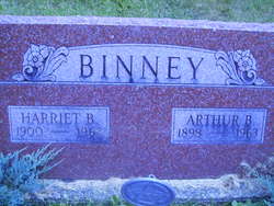 Harriet Barnhart <I>Wells</I> Binney 