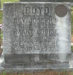 Mary Louise <I>Bennett</I> Boyd 