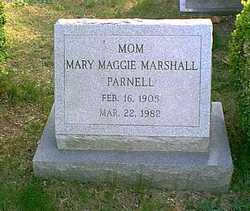Mary Maggie <I>Marshall</I> Parnell 