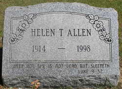 Helen <I>Thomas</I> Allen 