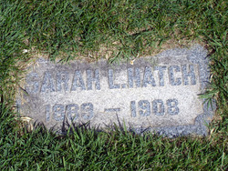 Sarah Louisa Hatch 