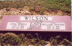 Nina Rebeca <I>Carr</I> Wilson 