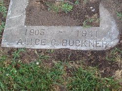 Alice C <I>Mitchell</I> Buckner 