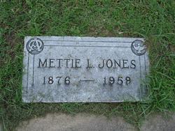 Martha Lynn “Mettie” <I>Bethel</I> Jones 