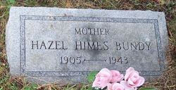 Hazel <I>Himes</I> Bundy 