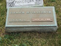 Eleanor Margaret <I>Hume</I> Beyersdoerfer 