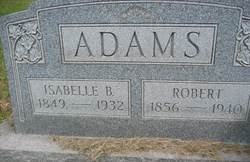 Isabelle B <I>Jenkins</I> Adams 