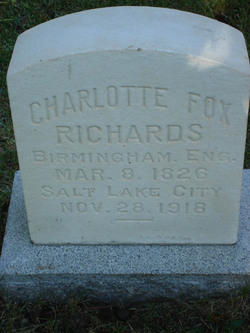 Charlotte <I>Fox</I> Richards 