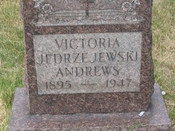 Victoria <I>Andrews</I> Jedrzejewski 