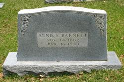 Annie Eliza <I>Jones</I> Barnett 