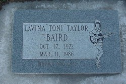 LaVina Toni <I>Taylor</I> Baird 