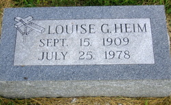 Louise Gertrude <I>Igoe</I> Heim 